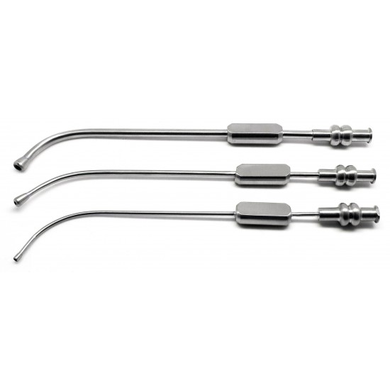 Dental Sinus Suction Tubes Set of 3